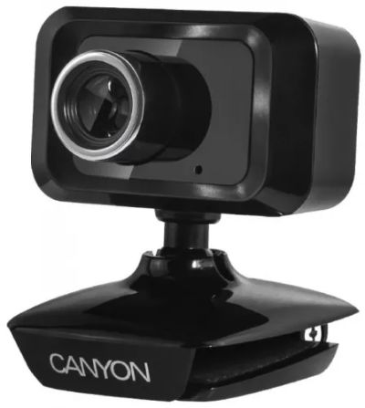 Лот: 24555278. Фото: 1. Веб-камера Canyon CNE-CWC1 Black. Веб-камеры