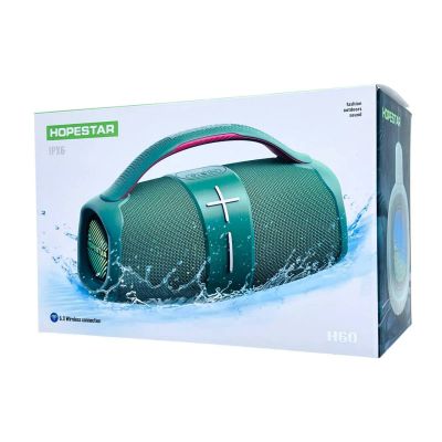 Лот: 25794884. Фото: 1. ПОРТАТИВНАЯ КОЛОНКА HOPESTAR H60... Портативные, беспроводные колонки