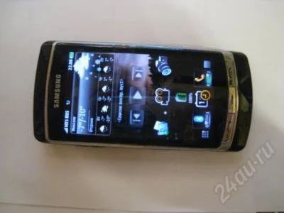 Лот: 853429. Фото: 1. Продам! Почти новый Samsung i8910... Смартфоны