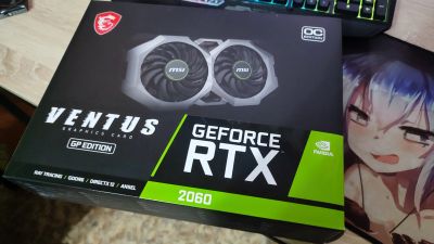 Лот: 19876117. Фото: 1. GeForce RTX 2060 на гарантии Ситилинк. Видеокарты