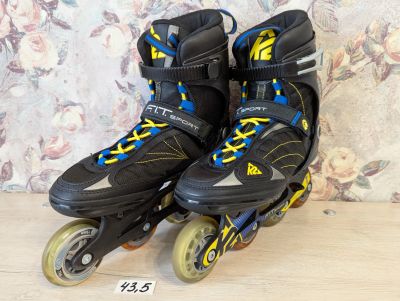 Лот: 25111142. Фото: 1. Раз: 43.5/28 - K2 FIT sport M... Роликовые коньки, скейтборды, самокаты