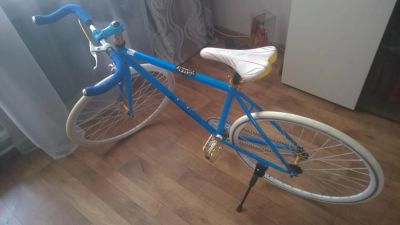 Лот: 6967346. Фото: 1. Кастомный велосипед Fixed Gear... Велосипеды