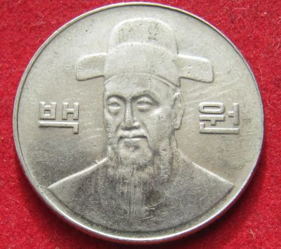 Лот: 18886113. Фото: 1. Южная Корея 100 вон, 2003 г. Остальные страны