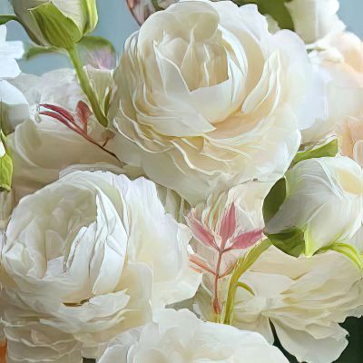 Лот: 25112345. Фото: 1. Цветы искусственные FloDecor Роза... Искусственные и сувенирные цветы