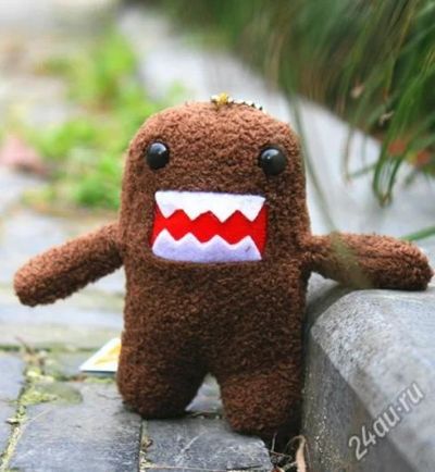 Лот: 3445793. Фото: 1. Домо кун (Domo-Kun) брелок 9см. Фигурки, статуэтки