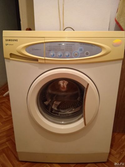 Лот: 16971181. Фото: 1. Стиральная машина Samsung (Узкая... Стиральные машины