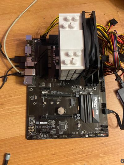 Лот: 21106929. Фото: 1. Комплект Ryzen 5 5600g Gigabyte... Комплекты запчастей