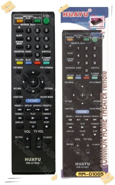 Лот: 10838960. Фото: 1. Пульт универсальный SONY RM-D1065... Пульты ДУ