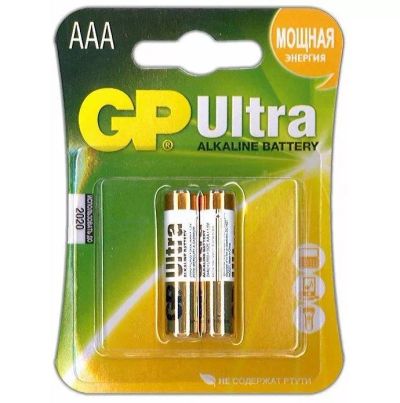 Лот: 14651200. Фото: 1. Батарейка AAA(LR03) GP Ultra упак... Батарейки, аккумуляторы, элементы питания