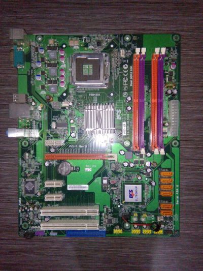 Лот: 6046770. Фото: 1. EliteGroup P45T-A2R rev 1.0 LGA775... Материнские платы