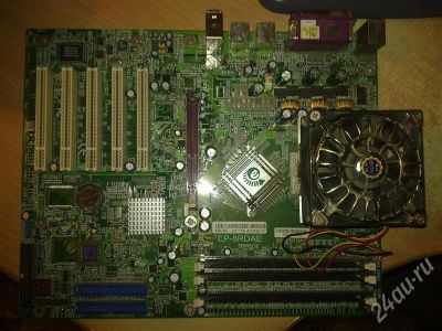 Лот: 534735. Фото: 1. Epox 8RDAE & Athlon 1.75 MHz. Материнские платы