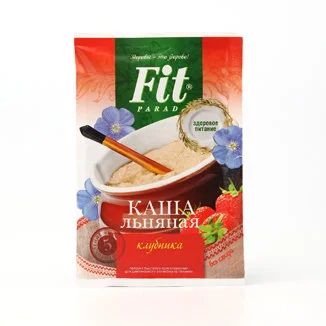 Лот: 9951462. Фото: 1. Fit Parad, Пакет-саше Каша льняная... Диетическое питание