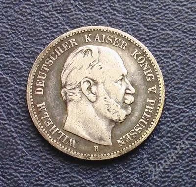 Лот: 1673913. Фото: 1. 2 марки 1876 г. В ,Пруссия ,Германия... Германия и Австрия