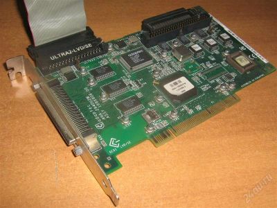 Лот: 2410215. Фото: 1. Контроллер Adaptec AHA-2940U2W. Платы расширения, контроллеры, доп. порты