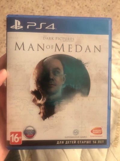 Лот: 14648615. Фото: 1. man of medan ps4. Игры для консолей