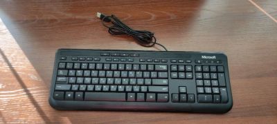 Лот: 18773031. Фото: 1. Клавиатура Microsoft Wired Keyboard... Клавиатуры и мыши