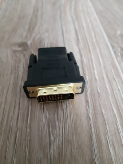 Лот: 19840960. Фото: 1. Переходник DVI-D(M) to HDMI(F). Шлейфы, кабели, переходники