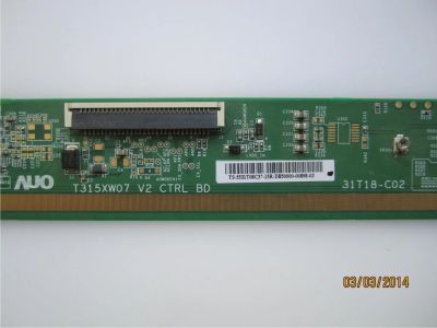 Лот: 5127237. Фото: 1. T-con T315XW07 V2 CTRL BD 31t18-c02... Печатные платы