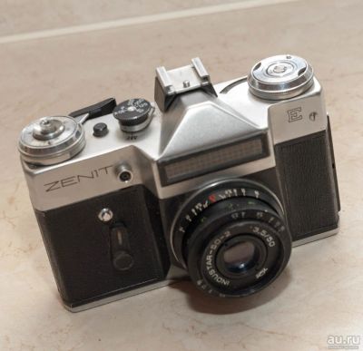 Лот: 9221762. Фото: 1. фотоаппарат Зенит Е нечастое написание... Плёночные зеркальные
