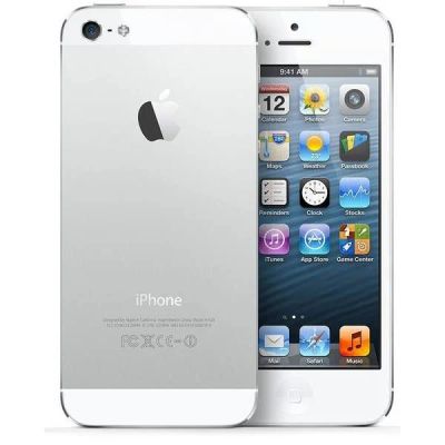 Лот: 4244282. Фото: 1. Apple Iphone 5 16Gb White 100... Смартфоны