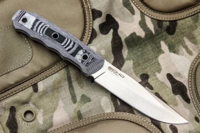 Лот: 8744343. Фото: 1. Туристический нож Echo AUS-8 Satin... Ножи, топоры