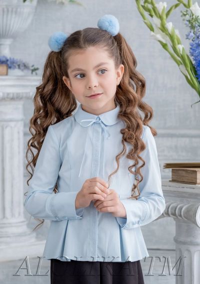 Лот: 12053035. Фото: 1. блузка школьная Alolika, 152р... Рубашки, блузки, водолазки
