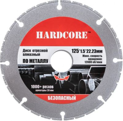 Лот: 25127172. Фото: 1. Круг отрезной &quot;Hardcore&quot... Расходные материалы, сменные насадки