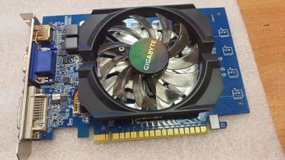 Лот: 25114436. Фото: 1. Видеокарта Gigabyte GeForce GT... Видеокарты