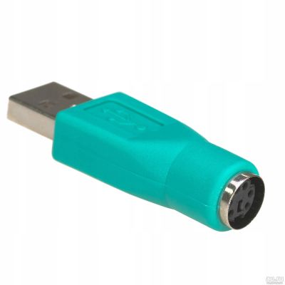 Лот: 5963114. Фото: 1. Переходник USB шт - PS/2 гн (для... Шлейфы, кабели, переходники