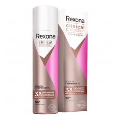 Лот: 24117655. Фото: 1. Дезодорант Rexona, Clinical Protection... Уход за телом
