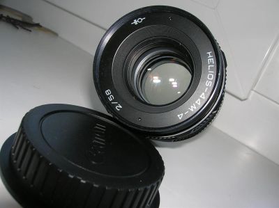 Лот: 2938065. Фото: 1. Объектив Гелиос 44м-4 под Canon... Объективы