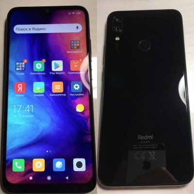 Лот: 15529385. Фото: 1. Xiaomi Redmi 7. 3Gb/32Gb Чёрный... Смартфоны