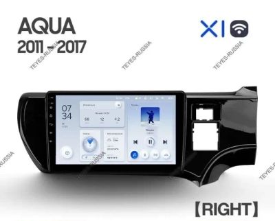 Лот: 20760531. Фото: 1. Магнитола Teyes X1 Toyota Aqua... Автомагнитолы