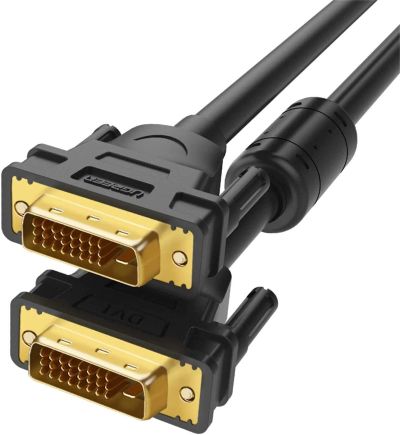 Лот: 24980380. Фото: 1. Кабель UGREEN DV101 (11607) DVI... Шлейфы, кабели, переходники