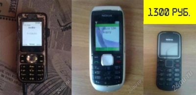 Лот: 2034169. Фото: 1. 3 рабочих телефона nokia одним... Кнопочные мобильные телефоны