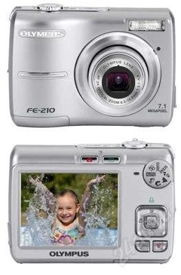 Лот: 751577. Фото: 1. фотоаппарат Olimpus FE-210. Цифровые компактные