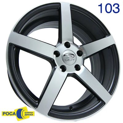 Лот: 5030951. Фото: 1. Комплект дисков Sakura Wheels... Диски