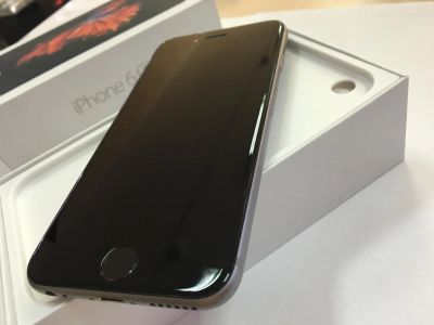 Лот: 9182675. Фото: 1. Б/у iPhone 6S Space Gray 128GB. Смартфоны