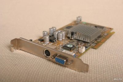 Лот: 8385778. Фото: 1. Видюха GeForce 4 MX 440 рабочая... Видеокарты