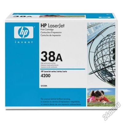 Лот: 5581013. Фото: 1. Картридж лазерный HP Q1338A 38A... Картриджи, расходные материалы