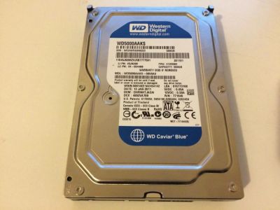 Лот: 6044486. Фото: 1. 500Gb Жесткий диск Western Digital... Жёсткие диски (HDD)