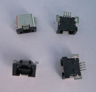 Лот: 3451340. Фото: 1. Разъем miniUSB US-1008 (5 pin). Шлейфы, кабели, переходники