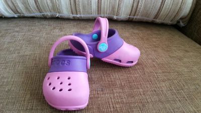 Лот: 6917902. Фото: 1. Сабо Crocs ок 13 см. Сандалии