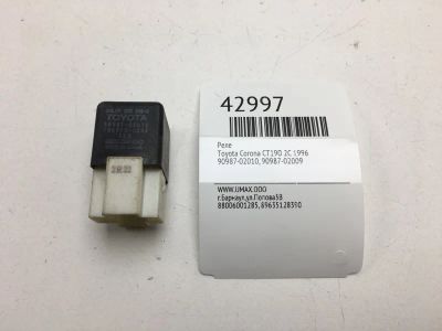 Лот: 20390844. Фото: 1. Реле Toyota Corona 1996 9098702010... Электрооборудование