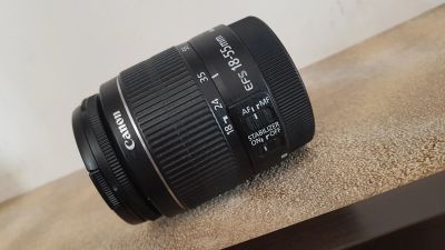 Лот: 16362856. Фото: 1. Объектив Canon EF-S 18-55mm f... Объективы