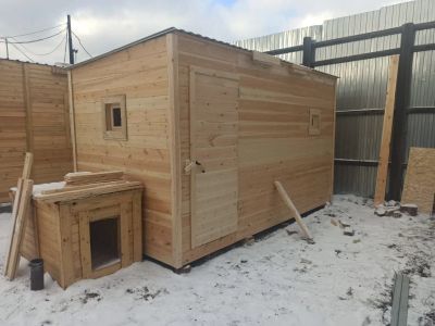 Лот: 17000338. Фото: 1. Бытовка "Вагонка". Бытовки, вагончики строительные