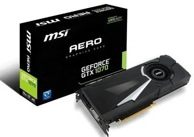 Лот: 17342837. Фото: 1. MSI GTX1070 Турбо 8Gb (Обмен на... Видеокарты