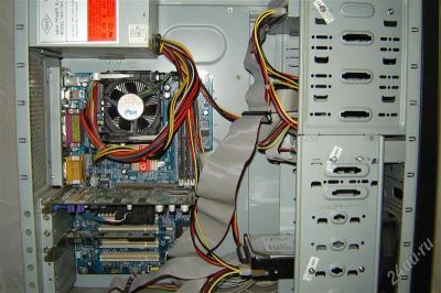Лот: 950559. Фото: 1. Системный блок Pentium-4 2.0Ghz... Компьютеры в сборе