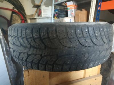 Лот: 12388591. Фото: 1. Колеса зимние Hankook 225/60/R17... Шины