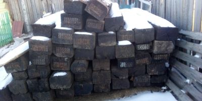Лот: 16995711. Фото: 1. Шпалы. Другое (для дачи, дома, огорода, бани, парка)
